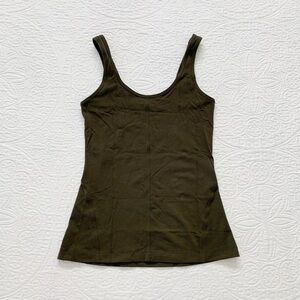 Lululemon‎ Back At It Tank, Dark Olive (Sz 4)